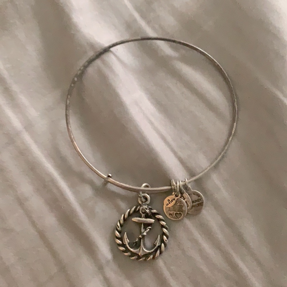 Alex and Ani anchor bracelet